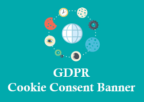 دانلود افزونه GDPR Cookie Consent Banner برای وردپرس